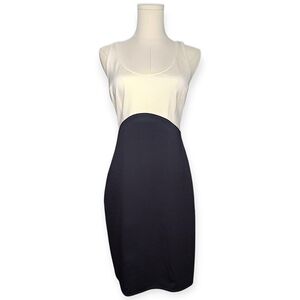 Halston Heritage Colorblock Pattern Mini Dress Women's Size 6